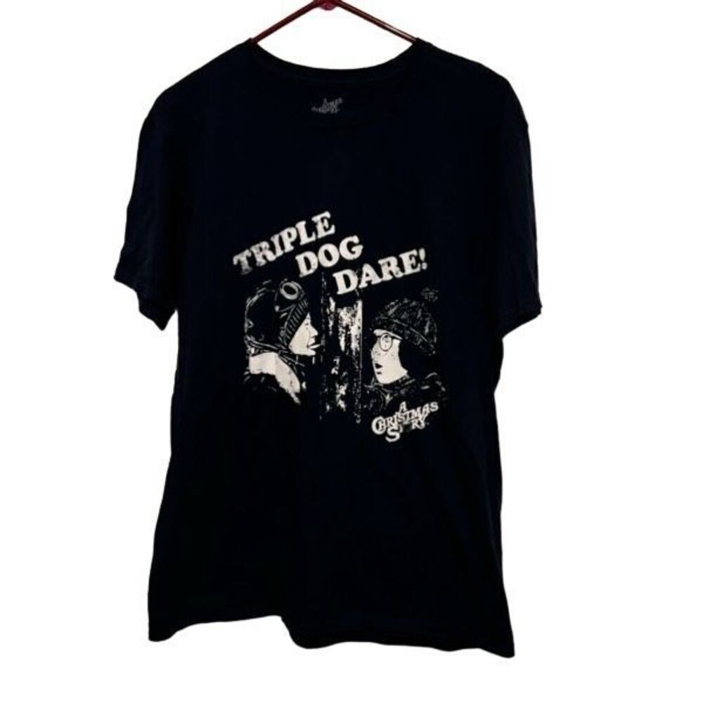 A Christmas Story Double Dog Dare You Size Large T-Shirt